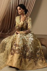 Musferah Saad - Eternal Grace - Antique Gold - Tensil Tissue  - 2 Piece